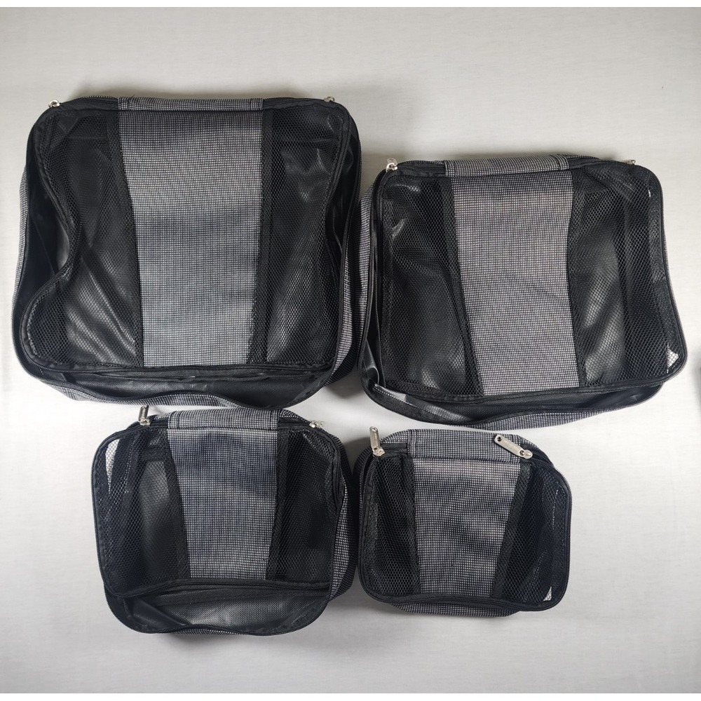 Travel Select Amsterdam Mesh Luggage Packing Organizers Set of‎ 4 Open Box